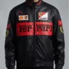 Ferrari F1 Vintage Racing Leather Jacket