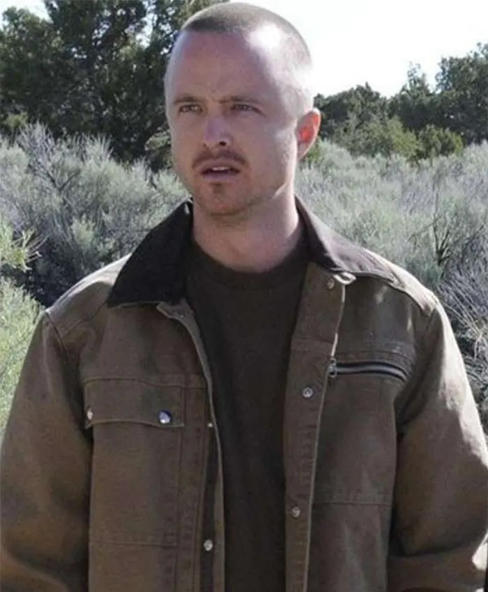 Aaron Paul Breaking Bad Brown Jacket