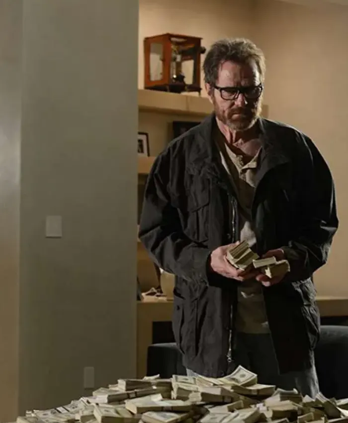 Bryan Cranston Breaking Bad Black Jacket