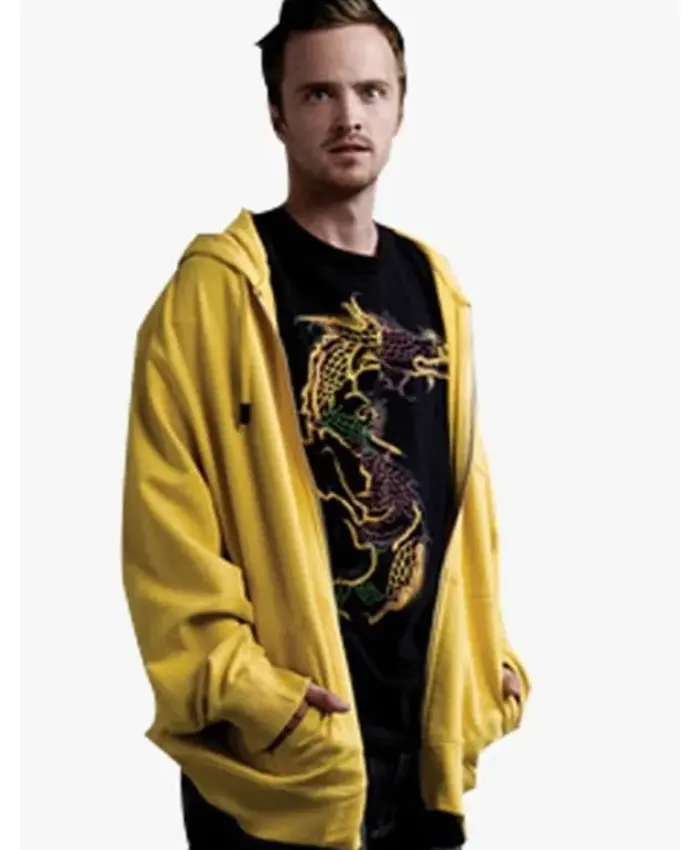 Breaking Bad Jesse Pinkman Costume Yellow Hoodie