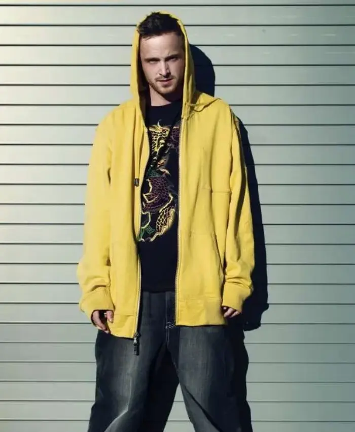 Breaking Bad Jesse Pinkman Costume Yellow Hoodie