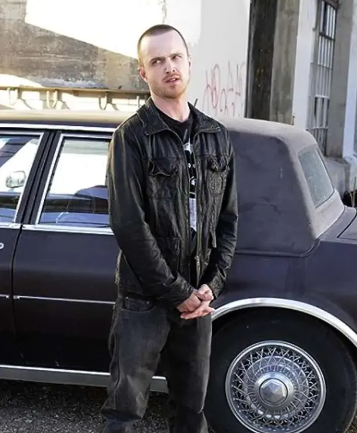 Jesse Pinkman Breaking Bad Black Jacket