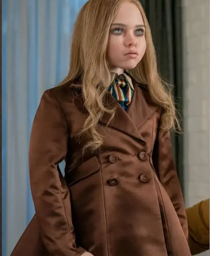 Amie Donald M3GAN Brown Coat