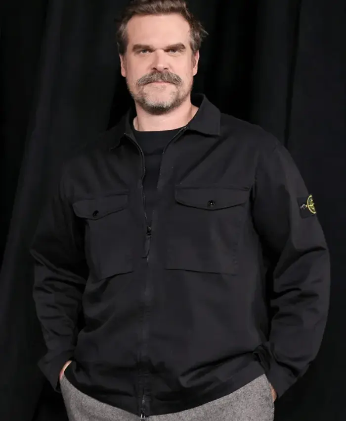 Thunderbolts David Harbour Black Cotton Jacket