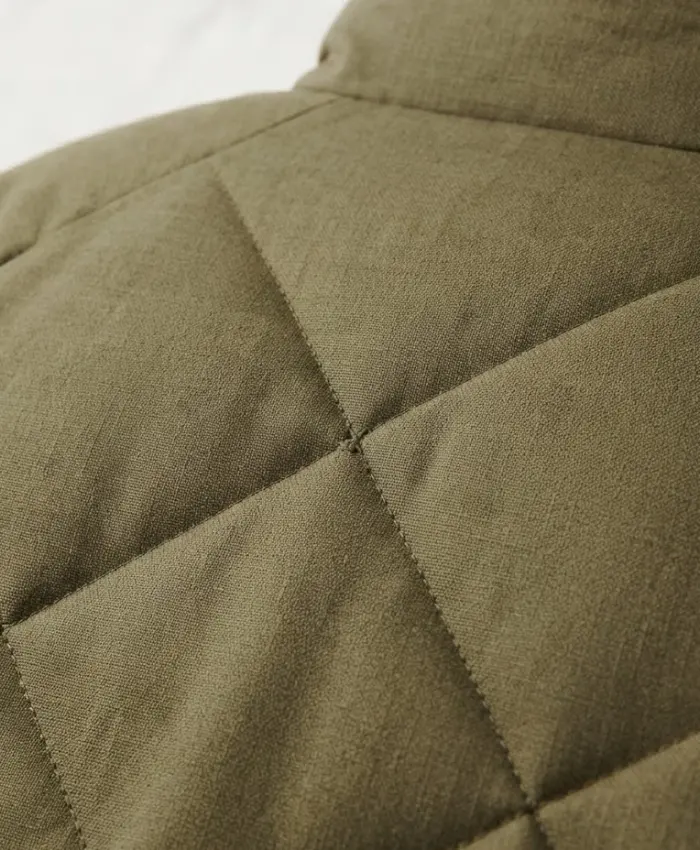 Violet McGraw M3GAN Green Puffer Jacket