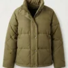 Violet McGraw M3GAN Green Puffer Jacket