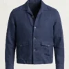 James Bond No Time To Die Shirt Style Blue Jacket