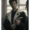 The Boys S05 Hughie Campbell Shearling Suede Jacket
