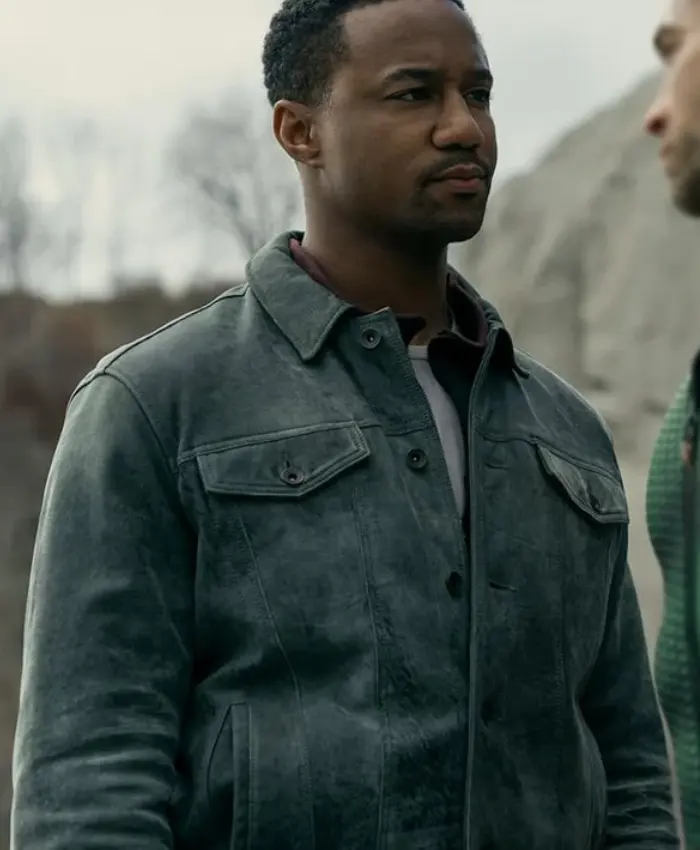The Boys S05 Reggie Franklin Suede Jacket