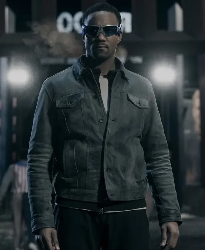 The Boys S05 Reggie Franklin Suede Jacket
