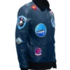 Top Gun G-1 USS Galveston Navy Blue Flight Bomber Jacket