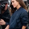 Top Gun Maverick Jennifer Connelly Cotton Quilted Navy Jacket