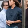 Top Gun Maverick Jennifer Connelly Cotton Quilted Navy Jacket