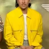 Top Gun Maverick Danny Ramirez Yellow Cotton Bomber Jacket