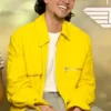 Top Gun Maverick Danny Ramirez Yellow Cotton Bomber Jacket