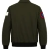 Tom Cruise Top Gun Maverick 2 Dark Green Bomber Jacket