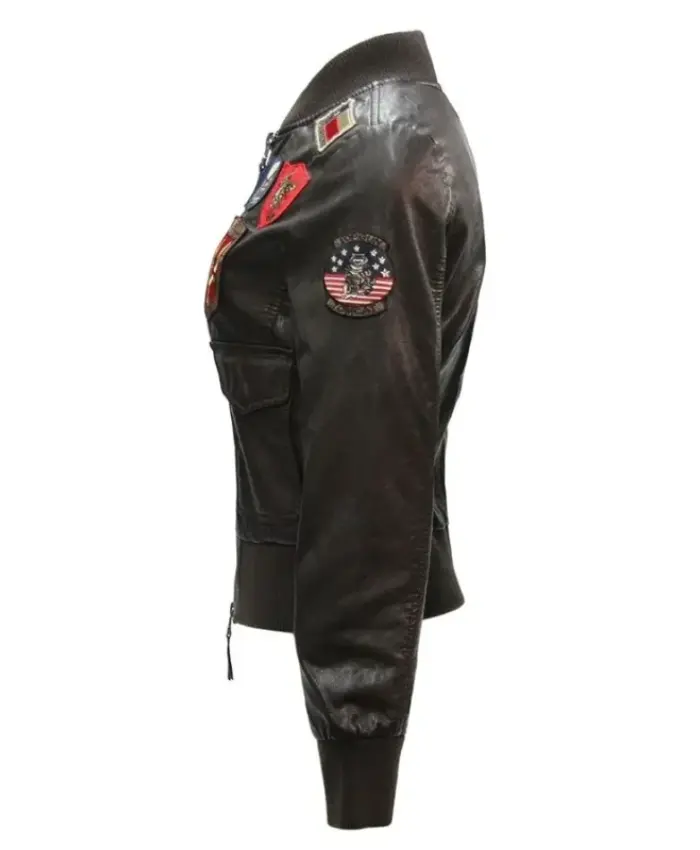 Top Gun Women’s Vegan Bomber Jacket