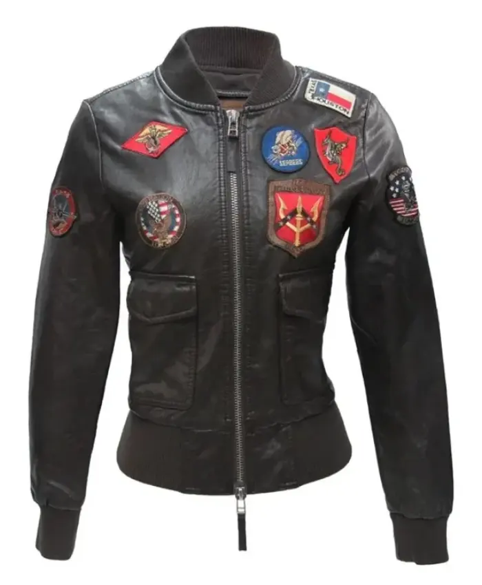 Top Gun Women’s Vegan Bomber Jacket
