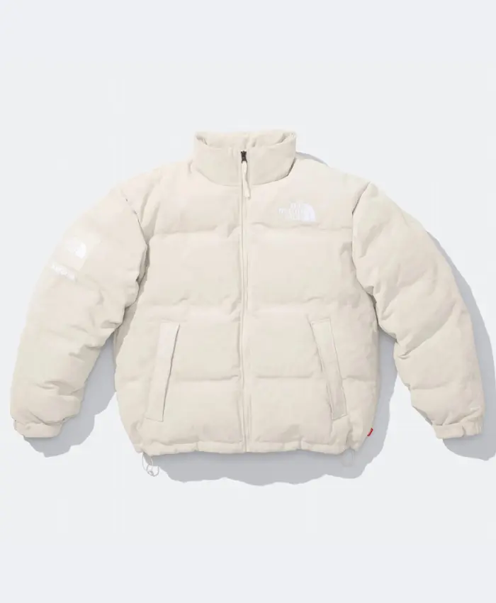 Supreme x North face Suede Nuptse Jacket