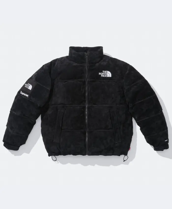 Supreme x North face Suede Nuptse Jacket