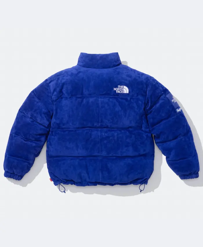 Supreme x North face Suede Nuptse Jacket