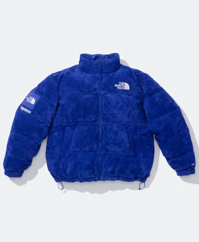 Supreme x North face Suede Nuptse Jacket