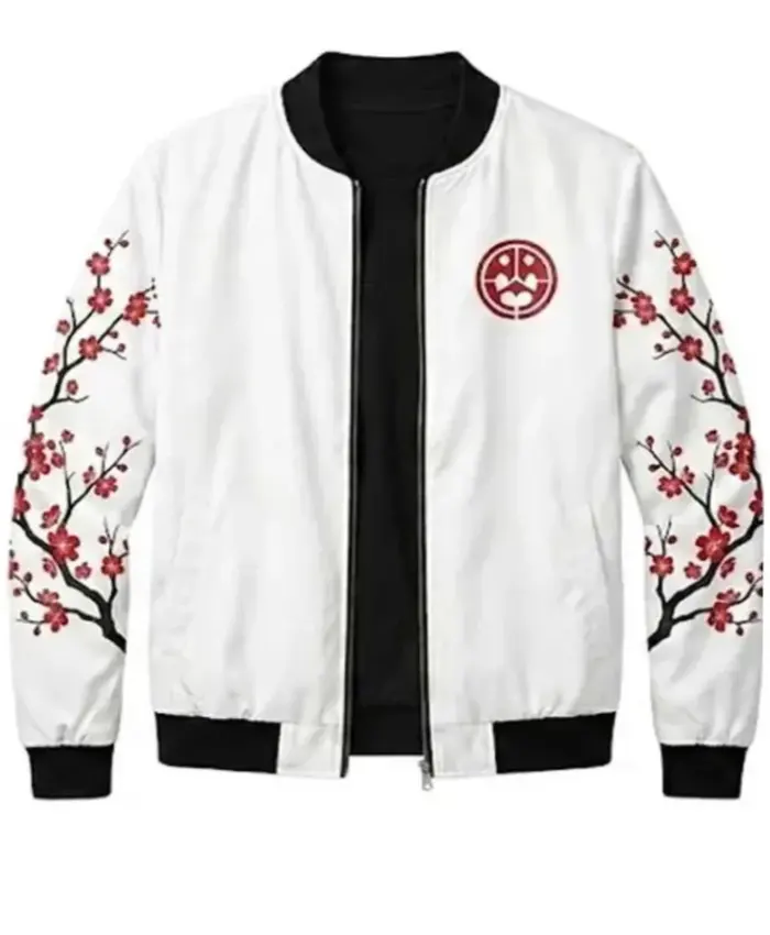 BTS Cherry Blossom Bomber Jacket