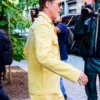 Vintage Yellow Brad Pitt Suit