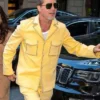 Vintage Yellow Brad Pitt Suit