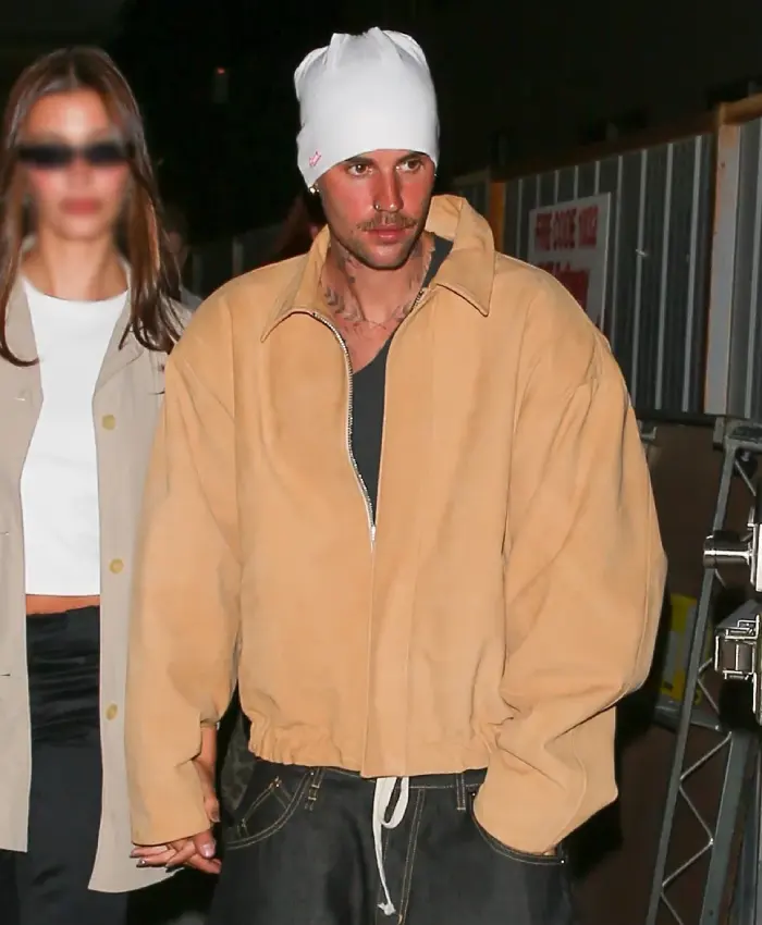 Justin Bieber Churchome Suede Jacket
