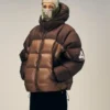 PALACE SKATEBOARDS 2026 Brown Puffer Jacket
