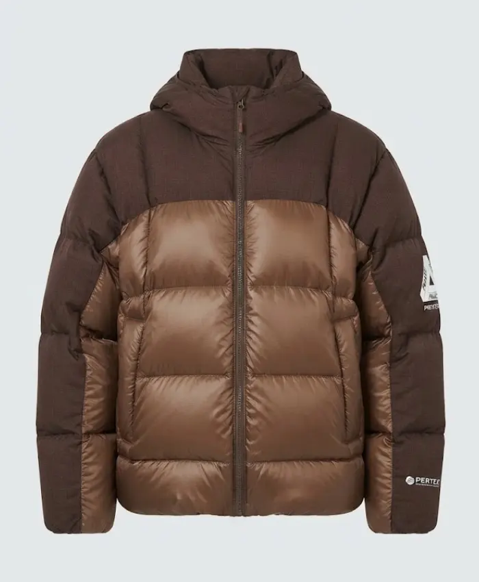 PALACE SKATEBOARDS 2026 Brown Puffer Jacket