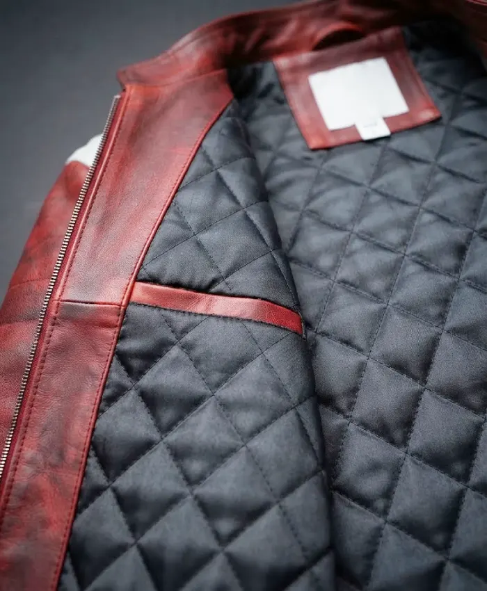 Tyler Durden Fight Club Real Leather Jacket