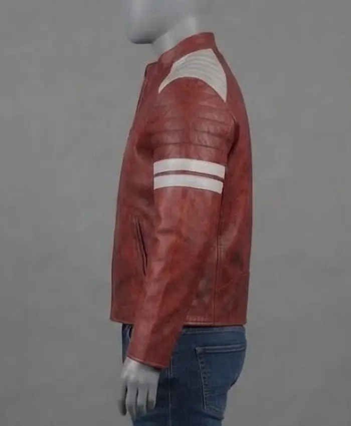 Tyler Durden Fight Club Real Leather Jacket