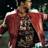 Tyler Durden Fight Club Real Leather Jacket
