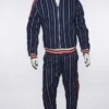 The Gentlemen Coach Blue Diamond Quilted Tracksuit