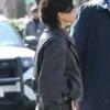 Sasha Calle The Exorcist Leather Jacket