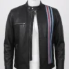 Eddie Brock Venom 2 Tom Hardy Black Leather Jacket
