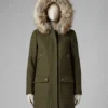 13 Reason Why Jessica Davis Grey Hooded Fur Coat