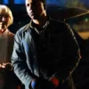 The Exorcist Believer Leslie Odom Jr Blue Cotton Jacket