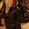 The Exorcist Scarlett Johansson Puffer Coat