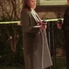 Scarlett Johansson The Exorcist Grey Coat