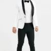 13 Reasons Why Justin Foley Tuxedo Blazer
