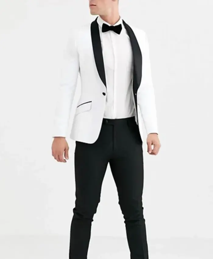 13 Reasons Why Justin Foley Tuxedo Blazer