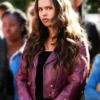 Jessica Davis 13 Reason Why Biker Jacket
