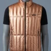 56 Days Kevin Sullivan Gold Puffer Vest