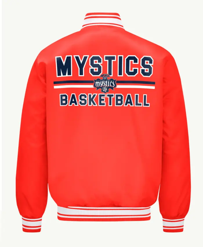 Washington Mystics Basketball Varsity Satin Jacket