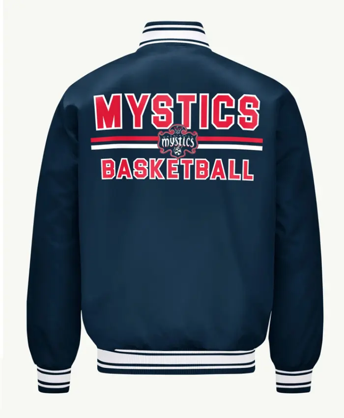 Washington Mystics Basketball Varsity Satin Jacket