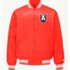Atlanta Dream Basketball Varsity Satin Jacket