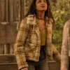 Madison Bailey Outer Banks Plaid Jacket